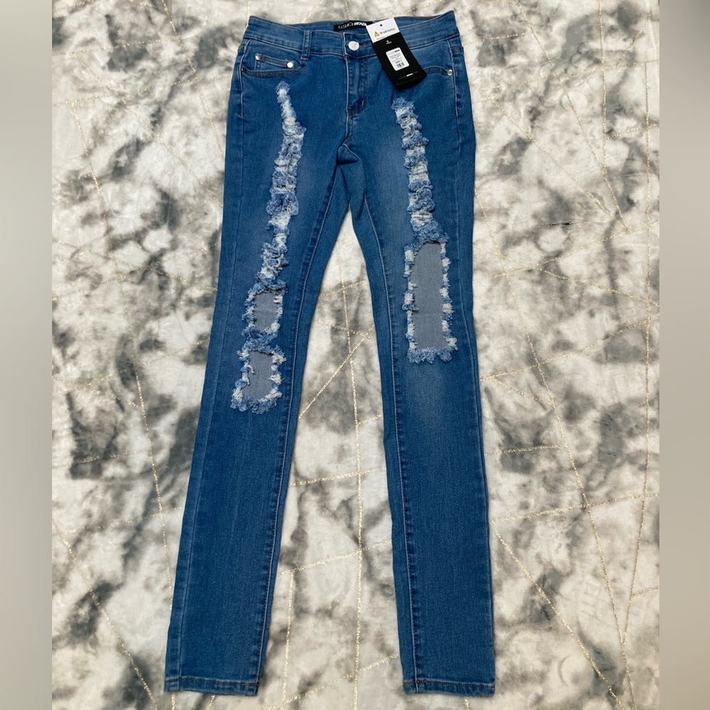 Fashion Nova Bold Statement Skinny Jeans